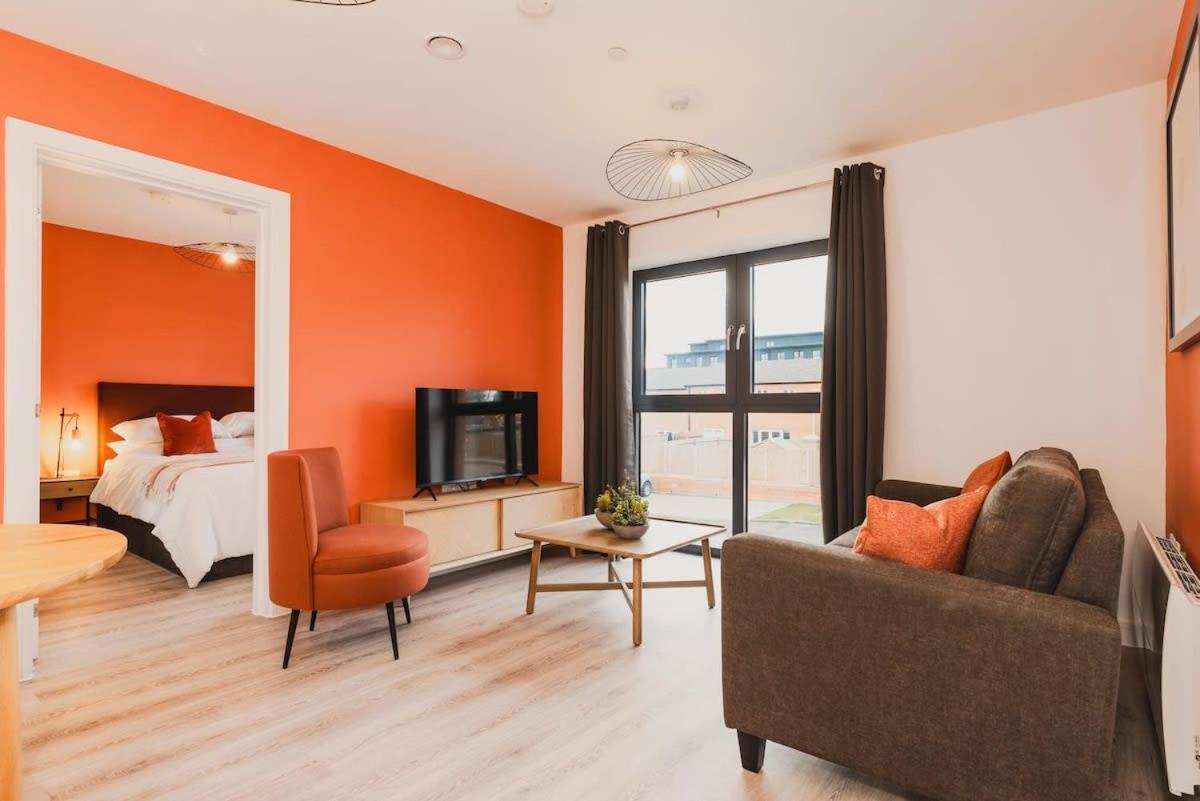 Stayzeni, Hardwick House Derby 2 Bed Apartment Extérieur photo